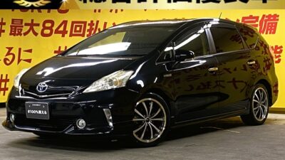 PRIUSα プリウスα S 【総合評価優良車】【カスタム】"人気オプションMODELLISTAハーフ3点エアロ&社外18インチアルミ装着" 純正8インチHDDナビ🗾地デジフルセグTV📺DVD📀走行中視聴可能😆Bluetoothオーディオも接続可能です🎵 JC08モード26.2km/L🍃のカタログ燃費は魅力的です⛽ 2列目シートを畳めば広い荷室となるのでたくさんの荷物を積む事ができます📦バックカメラ付きで駐車時も安心👀🌜TOKYO店専用HPにて更新中❗ carlifegroup.tokyo.jpで検索🕵️♂️🌛《1年保証付》