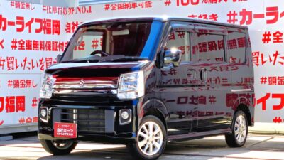 EVERY 　エブリィワゴン　PZターボ　＂１７型ワゴンタイプ再入庫＂令和２年式・走行５万ｋｍ台＂💎ケンウッドメモリーナビ🗾ＤＶＤ💿Ｂｌｕｅｔｏｏｔｈ🎶📱📞フルセグＴＶ内蔵型📺走行中映像視聴可能👀衝突被害軽減ブレーキを標準装備🎉車線逸脱警報📢コーナーセンサー📢楽々プッシュボタンエンジンスタート式🔘両側スライドドア＆左側パワースライドドアで楽々開閉🚪👆ターボ車で快速走行・カタログ燃費ＪＣ０８モード１６．２ｋｍ／Ｌ🍃ベンチシートタイプ💺🌈納車時新品タイヤ装着🌈🚗福岡店専用HPでも在庫確認可能‼✨ 【carlifegroup.fukuoka.jp/】で検索🕵️‍♂️