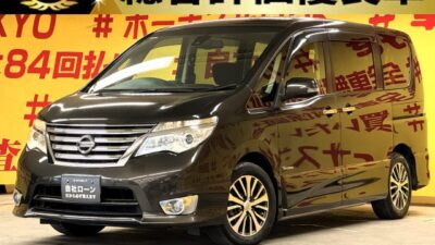 SERENA セレナ ハイウェイスター S-HYBRID アドバンスドセーフティーパッケージ 【総合評価優良車】【後期型】✨純正SDナビ🗾DVD💿Bluetooth🎶📞地デジフルセグTV📺バックカメラ付き✨アラウンドビューモニター付きで全方位視野確認可能😊高速道路で大活躍💡クルーズコントロール&ETC装備🎉両側パワースライドドアは楽々ワンタッチボタン開閉式🎶最新の安全装備多数🚨エマージェンシーブレーキ&車線逸脱警報装置がついてます😍👌マルチセンターシートで様々なシートアレンジが楽しめます😆2列目3列目はシートバックテーブル付き✨車検2年付🎉月々2万円台~OK👌🌛TOKYO店専用HPにて更新中❗ carlifegroup.tokyo.jpで検索🕵️♂️🌛《1年保証》