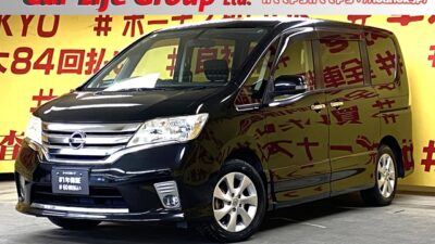 SERENA　セレナ　ハイウェイスター　【車検2年付】　純正SDナビ🗾地デジフルセグＴＶ📺🎶安心のバックカメラ付📸ウォークスルー可能で大人数でのお出掛けも楽々🗾👑両側電動スライドドアで乗り降りも楽々🚗✨お子様や大人の方まで楽しめます❗夜間も安心HIDヘッドライト🌜TOKYO店専用HPにて更新中❗carlifegroup.tokyo.jpで検索🕵️‍♂️🌛《1年保証付》
