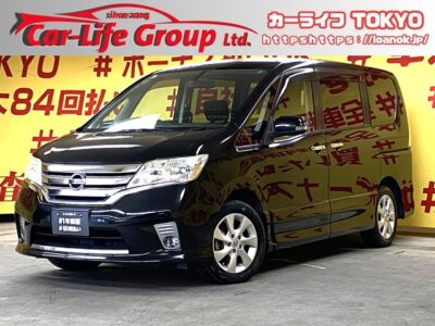 SERENA　セレナ　ハイウェイスター　【車検2年付】　純正SDナビ🗾地デジフルセグＴＶ📺🎶安心のバックカメラ付📸ウォークスルー可能で大人数でのお出掛けも楽々🗾👑両側電動スライドドアで乗り降りも楽々🚗✨お子様や大人の方まで楽しめます❗夜間も安心HIDヘッドライト🌜TOKYO店専用HPにて更新中❗carlifegroup.tokyo.jpで検索🕵️‍♂️🌛《1年保証付》