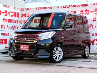 ＳＯＬＩＯ　ソリオ　ハイブリッドＭＸ　✨新世代プラットフォームとマイルドハイブリッドエンジンを採用した低価格コンパクトカー✨アイドリングストップ付きでJC08モード：27.8Km/Lの低燃費🍃左電動の両側スライドドア、運転席シートヒーター装備💎エクリプスSDナビ🗾CD・DVD視聴可📀車検2年付🌈福岡店専用HPでも在庫確認可能‼✨【carlifegroup.fukuoka.jp】で検索🕵️‍♂️