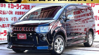 DELICA　デリカ D5　ＲＯＡＤＥＳＴ　Ｇパワーパッケージ　【総合評価優良車】【カスタム】【４ＷＤ】＂エアロタイプ😎のデリカＤ５・８人乗り💺タイプ＂装備充実で月々２万円台～ＯＫ💴パナソニック１０インチフローティングナビ🗾ＤＶＤ💿Ｂｌｕｅｔｏｏｔｈ📱フルセグＴＶ内蔵型📺走行中映像視聴可能👀機敏な🎚️シフトチェンジ🕹️が可能🙌パドルシフト🤲両側パワースライドドアーで頑丈なドアも楽々開閉🚪ローデストエアロタイプでワイドボディの重厚感がさらにＵＰ💎前後ドライブレコーダー付きで安心録画📹🌈🚗福岡店専用HPでも在庫確認可能‼✨ 【carlifegroup.fukuoka.jp/】で検索🕵️‍♂️