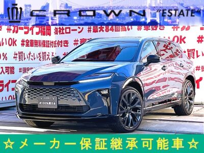 CROWN　クラウン　エステートZ　E-Four【４ＷＤ】💎令和７年８月・登録済未使用車💎人気カラー・マシッブグレー🌈フルタイム４ＷＤなのにカタログ燃費WLTCモード２０．３／ｋｍの低燃費🌿😲１２．３インチディスプレイオーディオ📱パノラミックビューモニターで360°確認📹デジタルインナーミラー装備・ドライブレコーダー内蔵で安心録画⏺️２１インチの幅広大径ホイール＆タイヤ装備🔥リヤシート格納時には１，４７０Lの荷室容量を確保📦トヨタチームメイトで様々な安全装備に適応🚗デジタルキー機能装備🔒🚗福岡店専用HPでも在庫確認可能‼✨【carlifegroup.fukuoka.jp/】で検索🕵️‍♂️