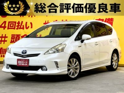 PRIUSα　プリウスα　S　【総合評価優良車】💎人気オプション🎉モデリスタフルハーフエアロ装着💎　カロッツェリアサイバーナビ🗾ＤＶＤ💿Ｂｌｕｅｔｏｏｔｈ🎶フルセグＴＶ内蔵型📺 フリップダウンモニター付き🎶駐車時にも安心のバックカメラ付👀ＪＣ０８モード２６．２ｋｍ／Ｌ🍃のカタログ燃費は魅力的⛽✨2列目シート倒せば広いラゲッジスペースで大きな荷物も積み込み可能📦　🌜TOKYO店専用HPにて更新中❗ carlifegroup.tokyo.jpで検索🕵️‍♂️🌛《1年保証付》