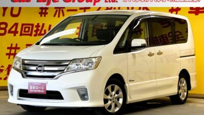 SERENA セレナ ハイウェイスター S-HV 【車検2年付】純正HDDナビ🗾DVD💿Bluetooth🎶📱📞地デジフルセグTV📺バックカメラ付き✨ボタン式で開閉が可能な両側パワースライドドアー装備搭載🚪Wエアコンタイプでリアの温度調整も可能🌀高速走行もストレスなしのビルトインETC&クルーズコントロール付き🚗✨マルチセンターシートで様々なシートアレンジが楽しめます😆2列目はシートバックテーブル付き✨🌛TOKYO店専用HPにて更新中❗ carlifegroup.tokyo.jpで検索🕵️♂️🌛《1年保証》
