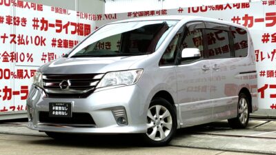 SERENA セレナ ハイウェスターVセレクション 💎大人気の低価格ミニバン💎エクリプスHDDナビ🗾地デジフルセグTV📺CD・DVD視聴可📀バックカメラで駐車も安心📷フリップダウンモニター🖥️Wエアコン❄️左右電動スライドドアで後席も快適😊納車時新品タイヤ装着🚗福岡店専用HPでも在庫確認可能‼✨【carlifegroup.fukuoka.jp/】で検索🕵️♂️