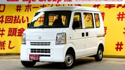 EVERY 　エブリィバン　PAハイルーフ　【ハイルーフ】　【車検2年付】✨大人気のエブリイ✨走行４万キロ台の低走行車両🤩　🚗事業用ナンバー登録可能🌛　🤗配送業者さん必見の軽バン🚚🛞　最大積載量350㎏💎両側スライドドアでお荷物積み込みも楽々🎉お荷物たくさん積めちゃいます🔥ヘッドライトの角度が調整できるヘッドライトレベライザー機能付きで昼夜問わず大活躍間違いなし🌞　配送業者には欠かせられないお仕事の相棒にピッタリ😆✨🌛TOKYO店専用HPにて更新中❗ carlifegroup.tokyo.jpで検索🕵️‍♂️🌛《1年保証》　