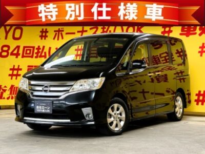 SERENA　セレナ　ハイウェイスター Vセレクション【特別仕様車】純正HDDナビ🗾ＤＶＤ📀Ｂｌｕｅｔｏｏｔｈ🎶📞フルセグＴＶ内臓型📺走行中視聴可能🤩ドライブも楽しい後席フリップダウンモニター付🚗✨両側パワースライドドア装備・楽々ワンタッチボタン開閉式でお子様連れての乗り降りも楽々👩‍👧‍👦✨マルチセンターコンソールで様々なシートアレンジが楽しめます💺🌜TOKYO店専用HPにて更新中❗ carlifegroup.tokyo.jpで検索🕵️‍♂️🌛《1年保証付》