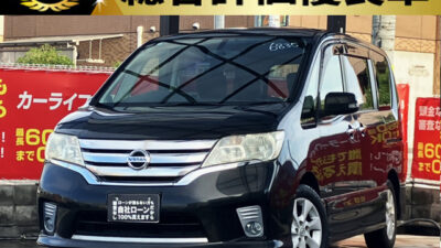 セレナ　ハイウェイスター　S-HV　【総合評価優良車】　ミニバン💨×ハイブリッド🍃　フルセグTV・DVD視聴可のナビでBluetoothオーディオも接続可能🎵　後席はシートバックテーブル、サンシェード、Wエアコンなど快適にお乗りいただけます😍　バックカメラ搭載で駐停車も安心です😄　ワンタッチの両側パワースライドドアでドアの開閉も楽々可能です💎　🌜大阪店専用HPも要チェック❗carlifegroup.jp で検索🕵️‍♂️　Instagram・Twitter・TikTokも随時更新中❗❗🌛《1年保証付》