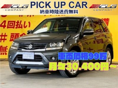 ESCUDO　エスクード　XG　【4WD】【総合評価優良車】‘‘本格的な四輪駆動のスズキのSUV車‘‘☆彡　✨🌈嬉しい車検２年付き🌈　😊👌納車時新品タイヤ４本装着✨フロントガラスガラスヒーター・ミラーヒーター・シートヒーター機能搭載で寒い地域にお住まい方にオススメです❄☃❗❗　🎶社外ナビ搭載😁👍地デジフルセグTV❗❗クルーズコントロール機能で高速道路の長距離ドライブも楽々🚗🌛TOKYO店専用HPにて更新中❗ carlifegroup.tokyo.jpで検索🕵️‍♂️🌛《1年保証》