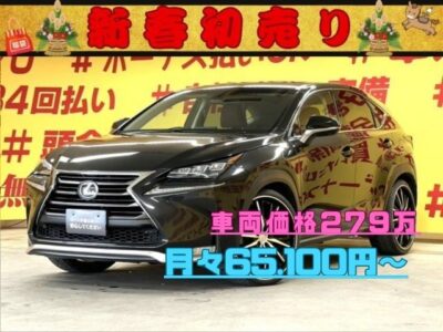 LEXUS レクサス　NX200t　Ｉパッケージ 【総合評価優良車】【カスタム】純正ＳＤナビ🗾DVD,Blu-ray📀Ｂｌｕｅｔｏｏｔｈ🎵📱📞フルセグＴＶ内臓型📺走行中映像視聴可能👀LEDヘッドライト＆LEDフォグランプで夜間も明るく安全走行💡高速使用時も快適レーダークルーズコントロール&ビルドインETC装備付き🛣️レザーシート💺💎ダウンサス＆アネーロ22インチAW💎【車検2年付】TOKYO店専用HPにて更新中❗ carlifegroup.tokyo.jpで検索🕵️‍♂️🌛《1年保証付》