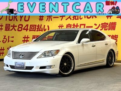 LEXUS　レクサス　ＬＳ４６０　ベースグレード 【カスタム】【車検2年付】中期型✨走行７万キロ台‼️🛞BADX LOXARNY MULTI FORCHETTA ブラックポリッシュ  20インチAW＆社外車高調🎶ローダウンされてカッコよくカスタムされてます😍🌈本革シート💺✨前席パワーシート💫シートヒーター＆クーラー付きですので１年中快適です😄安心のドライブレコーダー装備✨　ステアリングヒーター装備✨夜間でも明るいLEDヘッドライト💎LEDフォグランプ✨　駐車時に便利なブレーキホールド機能付き💪　🌞純正HDDナビ＆DVD再生可能💎✨　 🌛TOKYO店専用HPにて更新中❗ carlifegroup.tokyo.jpで検索🕵️‍♂️