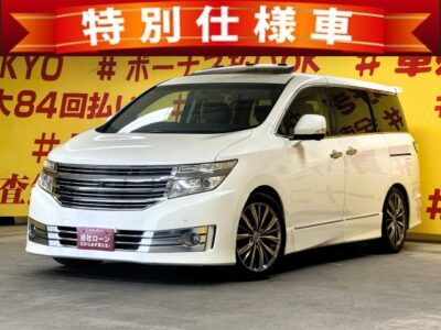 ELGRAND　エルグランド　ライダー　黒本革シート マニュアルシート　【特別仕様車】【車検2年付】　純正ＨＤＤナビ🗾ＤＶＤ📀Ｂｌｕｅｔｏｏｔｈ🎶📞フルセグＴＶ内蔵型📺走行中映像視聴可能👀開放的なツインサンルーフ付き🌞７人乗り黒本革シート＆2列目キャプテンシート・オットマン付き✨助手席オットマン付き💺／ＢＯＳＥサウンドシステム＆純正フリップダウンモニター搭載でエンタメ機能も抜群📣お子様も大喜び🤗リアサイドシェード付きでプライバシー＆ＵＶ対策ＯＫ🌞両側パワースライドドア楽々開閉🚪🌜TOKYO店専用HPにて更新中❗ carlifegroup.tokyo.jpで検索🕵️‍♂️🌛《1年保証付》