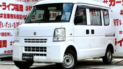 EVERY　エブリィPA（ハイルーフ）　✨走行3万ｋｍ台‼️機能性と利便性にこだわった充実の収納スペースを確保🌈荷物の出し入れ楽々の両側スライドドア👌リアシート収納も可能です😊ナビ装着プランあります🗾黒ナンバー登録可能✨🌈福岡店専用HPでも在庫確認可能‼✨ 【carlifegroup.fukuoka.jp】で検索