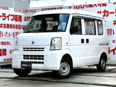 EVERY　エブリィPA（ハイルーフ）　✨走行3万ｋｍ台‼️機能性と利便性にこだわった充実の収納スペースを確保🌈荷物の出し入れ楽々の両側スライドドア👌リアシート収納も可能です😊ナビ装着プランあります🗾黒ナンバー登録可能✨🌈福岡店専用HPでも在庫確認可能‼✨ 【carlifegroup.fukuoka.jp】で検索