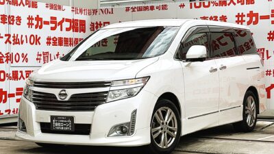 ELGRAND　エルグランド　350ハイウェイスター　プレミアム＂装備充実グレード＂走行５万ｋｍ台😲💎純正フロントスポイラー・リアテールメッキガーニッシュ付💎純正ＨＤＤマルチナビ🗾ＤＶＤ📀Ｂｌｕｅｔｏｏｔｈ🎶📱📞フルセグＴＶ内蔵型📺走行中映像視聴可能👀アラウンドビューモニター📹搭載★駐車・車庫入れもスムーズに😊７人乗りキャプテンシート💺＆純正１１インチ電動フリップダウンモニター搭載📺本革パワーシート＆リアプライベートシアターシステム🎵🚗両側パワースライドドアー＆パワーバックドア機能付で楽々ボタン開閉可能🔘車検２年付🌈🚗福岡店専用HPでも在庫確認可能‼✨ 【carlifegroup.fukuoka.jp/】で検索🕵️‍♂️