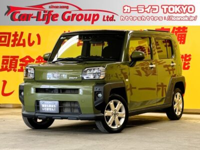 TAFT　タフト　G　めずらしいボディカラー👀✨令和４年式の高年式👀❗🌈✨低走行✨４３０００Ｋｍ台😍✨タフト大好評につき再入庫しました❗😁✨🔥人気装備標スカイフィールトップで解放感抜群🌞カロッツェリアメモリーナビ🗾地デジフルセグ🌈✨📱Ｂｌｕｅｔｏｏｔｈ対応📞駐車も楽々のバックカメラ搭載📹初心者🔰でも運転に自信がない方でも安心して運転ができます✨😁👌最新式・ＬＥＤヘッドライト💡ＬＥＤフォグ💎オートＨｉで夜間走行も安心💟全車スマートアシスト機能を標準装備👆アメニティが充実✨きっと大満足頂ける特別な１台✨🌈現車をぜひ１度、見にご来店してください👀🚗内外装程度良好✨💎TOKYO店専用HPにて更新中❗ carlifegroup.tokyo.jpで検索🕵️‍♂️🌛《1年保証》