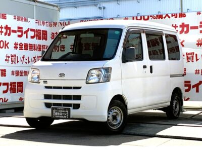 HIJET　ハイゼットカーゴ　DX　✨配送業者様必見の社外の軽貨物バン✨ハイルーフで荷室広々🚚CDプレイヤー📀マニュアルエアコン🍃前席パワーウィンドウ装備です🌈便利な集中ドアロック付き👌サイドバイザー・後席ウィンドウフィルム施工済み🌟月々1万円台から支払い可能👍車検２年付🌈福岡店専用HPでも在庫確認可能‼✨ 【carlifegroup.fukuoka.jp/】で検索🕵️‍♂️　