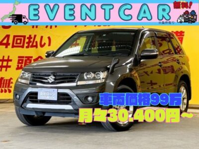ESCUDO　エスクード　XG　【4WD】【総合評価優良車】‘‘本格的な四輪駆動のスズキのSUV車‘‘☆彡　✨🌈嬉しい車検２年付き🌈　😊👌納車時新品タイヤ４本装着✨フロントガラスガラスヒーター・ミラーヒーター・シートヒーター機能搭載で寒い地域にお住まい方にオススメです❄☃❗❗　🎶社外ナビ搭載😁👍地デジフルセグTV❗❗クルーズコントロール機能で高速道路の長距離ドライブも楽々🚗🌛TOKYO店専用HPにて更新中❗ carlifegroup.tokyo.jpで検索🕵️‍♂️🌛《1年保証》