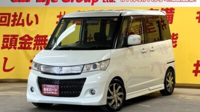 PALETTE　パレットSW　TS　【ターボ】　RS-R車高調でローダウン💡ターボ車両で走りも快適🚗✨　👑人気低価格ハイトワゴン入庫👑　エクリプスSDナビ🗾ＣＤ・Bluetooth🎵 地デジフルセグＴＶ📺両側パワースライドドアで小さなお子様の力でも後席の乗り降り楽々です🤱ＨＩＤヘッドライト＆LEDフォグランプで夜間も明るく安全走行💡　リアシート💺を収納すれば広々ラゲッジスペース📦お荷物たくさん乗せられます👌TOKYO店専用HPにて更新中❗ carlifegroup.tokyo.jpで検索🕵️‍♂️🌛《1年保証》