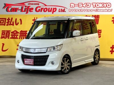 PALETTE　パレットSW　TS　【ターボ】　RS-R車高調でローダウン💡ターボ車両で走りも快適🚗✨　👑人気低価格ハイトワゴン入庫👑　エクリプスSDナビ🗾ＣＤ・Bluetooth🎵 地デジフルセグＴＶ📺両側パワースライドドアで小さなお子様の力でも後席の乗り降り楽々です🤱ＨＩＤヘッドライト＆LEDフォグランプで夜間も明るく安全走行💡　リアシート💺を収納すれば広々ラゲッジスペース📦お荷物たくさん乗せられます👌TOKYO店専用HPにて更新中❗ carlifegroup.tokyo.jpで検索🕵️‍♂️🌛《1年保証》