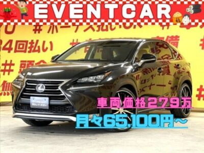 LEXUS レクサス　NX200t　Ｉパッケージ 【総合評価優良車】【カスタム】純正ＳＤナビ🗾DVD,Blu-ray📀Ｂｌｕｅｔｏｏｔｈ🎵📱📞フルセグＴＶ内臓型📺走行中映像視聴可能👀LEDヘッドライト＆LEDフォグランプで夜間も明るく安全走行💡高速使用時も快適レーダークルーズコントロール&ビルドインETC装備付き🛣️レザーシート💺💎ダウンサス＆アネーロ22インチAW💎【車検2年付】TOKYO店専用HPにて更新中❗ carlifegroup.tokyo.jpで検索🕵️‍♂️🌛《1年保証付》
