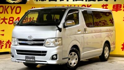 REGIUSACE　レジアスエース　ロングスーパーGL 　【総合評価優良車】【ワンオーナー】【3型】【車検１年付】純正HDDナビ🗾地デジフルセグTV📺DVD📀Bluetooth📱安心のドライブレコーダー付き🎥2列目リアクーラー＆リアヒーター付きで夏も冬も快適😊✨高速道路使用時便利なETC装備👌仕事も街乗りもこの1台にお任せ🎉大きな荷物も出し入れ楽々な両側スライドドア・イージークローザ―付🚪　🌜TOKYO店専用HPにて更新中❗ carlifegroup.tokyo.jpで検索🕵️‍♂️🌛《1年保証付》