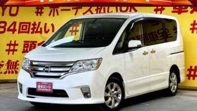 SERENA　セレナ　ハイウェイスター Vセレクション【特別仕様車】【1年保証】✨両側パワースライドドア装備・楽々ワンタッチボタン開閉式✨純正SDーナビ🗾ＤＶＤ📀Ｂｌｕｅｔｏｏｔｈ🎶📞フルセグＴＶ内臓型📺後席プリップダウンモニター💫社外LEDヘッドライト✨マルチセンターコンソールで様々なシートアレンジが楽しめます👌月々１万円台～🌜TOKYO店専用HPにて更新中❗ carlifegroup.tokyo.jpで検索🕵️‍♂️🌛