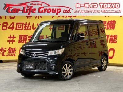 ROOX　ルークス　ハイウェイスター　【車検２年付】👑低走行３万キロ台👑　✨大人気・ハイトワゴンタイプ✨　両側スライドドア・片側パワースライドドアで乗り降りやお荷物の積み下ろしがラクラク📦✨スマートキー&プッシュスタートで搭乗からエンジン始動までとてもスムーズです🔑後席はフルフラット可能でお荷物を積みたい際でも便利😊👌ＨＩＤヘッドライトで夜間も明るく走行🔦🌛TOKYO店専用HPにて更新中❗ carlifegroup.tokyo.jpで検索🕵️‍♂️🌛《1年保証》