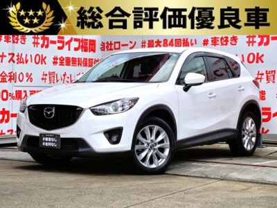 CX-5　XD Lパッケージ　【４ＷＤ】【ターボ】【総合評価優良車】💎優良オークション高評価・４.５点獲得車両💎＂最上級グレード＂クリーンディーゼルエンジン・クロスオーバーＳＵＶ💎レザーシート＆シートヒーター＆パワーシートで快適💺純正ＳＤナビ🗾ＤＶＤ💿Ｂｌｕｅｔｏｏｔｈ📞フルセグＴＶ内蔵型📺走行中映像視聴可能👀ＢＯＳＥサウンドシステムで音響も抜群🎶アイドリングストップ機能付・ＪＣ０８モード・カタログ燃費１８．６ｋｍ／Ｌ🍃運転支援サポート・ＲＶＭ（リアビークルモニタリングシステム）✨高速も楽々運転・クルーズコントロール機能🚗✨納車時新品タイヤ装着🌈車検２年付🚗福岡店専用HPでも在庫確認可能‼✨ 【carlifegroup.fukuoka.jp/】で検索🕵️‍♂️