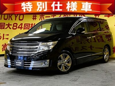 ELGRAND　エルグランド　ライダー 白本革シートマニュアルシート  【特別仕様車】アラウンドビューモニター✨BOSEサウンドシステム🎉⭐両側パワースライドドアで乗り降り楽々👌パワーバックドア付💫走行中でも視聴可能なフルセグTVやフリップダウンモニターも搭載なので後部座席も快適です👍オーテック１８インチAWで足元もカッコイイ😍納車時新品タイヤ装着❗シートヒーター付で寒い時期でも安心🎉100V電源装備✨TOKYO店専用HPにて更新中❗ carlifegroup.tokyo.jpで検索🕵️‍♂️🌛《1年保証付》