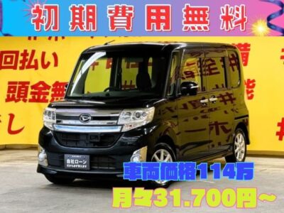 TANTO CUSTOM　タントカスタム　XトップエディションリミテッドSA　【特別仕様車】【車検２年付】🛞タイヤ４本新品納車🛞💎先進の安全装備💎スマートアシスト搭載😊✨大人気のハイトール軽自動車🚗両側パワースライドドア&ピラーレスで広々✨使い勝手バツグンのミラクルオープンドア😲👌ＪＣ０８モード・２６ｋｍ／Ｌ🍃ターボエンジンでもアイドリングストップ機能付で驚異の燃費🍃狭い場所でも安心のバックカメラ付き👀夜間でも明るいＬＥＤヘッドライト＆フォグランプ装備💡🌛TOKYO店専用HPにて更新中❗ carlifegroup.tokyo.jpで検索🕵️‍♂️🌛《1年保証》