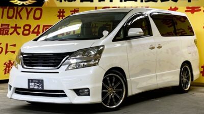 VELLFIRE　ヴェルファイア　3.5Z　Gエディション【4WD】【総合評価優良車】【車検2年付】👑後席エグゼクティブシートで高級感抜群👑乗り降り楽々な両側パワースライドドア＆パワーバックドア🚪オットマン付エグゼクティブシート💺アルパインHDDナビ＆フリップダウンモニター✨ワンオフ4本出しマフラー😆TEIN車高調＆WORK20インチAW👌最上級のくつろぎ空間が自慢の1台🎉障害物センサー&バックカメラで見えにくい部分もカバーしてくれます📸ファミリーカーとしてもレジャー用としても幅広く活躍できるお車です🤩🌜TOKYO店専用HPにて更新中❗ carlifegroup.tokyo.jpで検索🕵️‍♂️🌛《1年保証付》