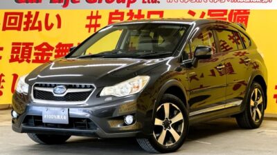 IMPREZA インプレッサ　XV　HV　2.0i-L 　【4WD】【1年保証】　純正オプションパナソニックSDナビ・フルセグ・バックカメラ📺プッシュスタート＆スマートキー✨新品タイヤ4本🛞ＪＣ０８モード　２０．０ｋｍ／Ｌ可能💎ストラーダメモリーナビ🗾地デジフルセグTV📺DVD📀バックカメラで駐車時も安心👀　高速利用時に便利なETC＆クルーズコントロール付き✨パドルシフト機能で走行も楽しいですよ✨🌛TOKYO店専用HPにて更新中❗ carlifegroup.tokyo.jpで検索🕵️‍♂️