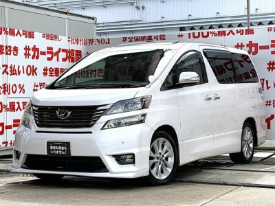 VELLFIRE　ヴェルファイア　3.5Ｚ　Ｇエディション＂人気上級グレードの２８０ＰＳハイパワータイプ🔥ツインムーンルーフ装備車🌞💎純正オプション・ＴＲＤハーフエアロ付💎純正メーカーナビ🗾ＤＶＤ📀Ｂｌｕｅｔｏｏｔｈ📱📞🎶フルセグＴＶ内蔵型📺走行中映像視聴可能👀リアエグゼクティブパワーシートで快適クルーズ走行💺📢楽々開閉・両側パワースライドドアー＆パワーバックドア装備😲高速もクルーズコントロール付きで楽々走行🚗🌈車検２年付🌈🚗福岡店専用HPでも在庫確認可能‼✨ 【carlifegroup.fukuoka.jp/】で検索🕵️‍♂️