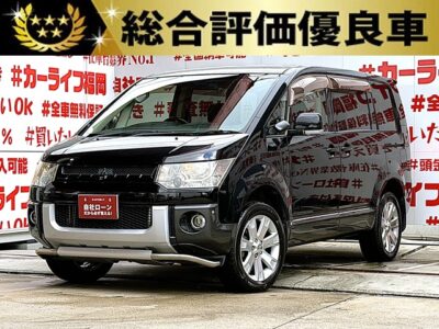 DELICA　デリカ D5　Gナビパッケージ【総合評価優良車】【４ＷＤ】＂オールラウンドミニバン・Ｄ５🚙オプションフロントアンダーガード装着車🔥✨フロント・サイド・バックカメラ付きで死角部分も安全確認📹大人数８人乗り可能💺純正マルチナビ🗾ＤＶＤ📀ミュージックサーバー💾フルセグＴＶ内蔵型📺悪路走行は４ＷＤモードにお任せ🚙楽々運転のクルーズコントロール機能付💎🌈月々３０，４００円～ＯＫ👛車検２年付🚗福岡店専用HPでも在庫確認可能‼✨ 【carlifegroup.fukuoka.jp/】で検索🕵️‍♂️