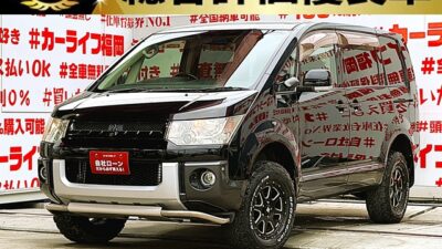 DELICA　デリカ D5　Gナビパッケージ【４ＷＤ】【カスタム】【総合評価優良車】💎１．５インチリフトＵＰ・エクストリームＪ１６インチＡＷ＆ホワイトレター付Ａ／Ｔタイヤ＆リアラダー装着済💎＂オールラウンドミニバン・Ｄ５🚙オプションフロントアンダーガード装着車🔥✨フロント・サイド・バックカメラ付きで死角部分も安全確認📹大人数８人乗り可能💺純正マルチナビ🗾ＤＶＤ📀ミュージックサーバー💾フルセグＴＶ内蔵型📺悪路走行は４ＷＤモードにお任せ🚙楽々運転のクルーズコントロール機能付💎🌈月々３０，４００円～ＯＫ👛車検２年付🚗福岡店専用HPでも在庫確認可能‼✨ 【carlifegroup.fukuoka.jp/】で検索🕵️‍♂️