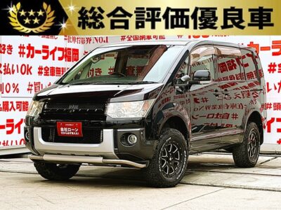 DELICA　デリカ D5　Gナビパッケージ【４ＷＤ】【カスタム】【総合評価優良車】💎１．５インチリフトＵＰ・エクストリームＪ１６インチＡＷ＆ホワイトレター付Ａ／Ｔタイヤ＆リアラダー装着済💎＂オールラウンドミニバン・Ｄ５🚙オプションフロントアンダーガード装着車🔥✨フロント・サイド・バックカメラ付きで死角部分も安全確認📹大人数８人乗り可能💺純正マルチナビ🗾ＤＶＤ📀ミュージックサーバー💾フルセグＴＶ内蔵型📺悪路走行は４ＷＤモードにお任せ🚙楽々運転のクルーズコントロール機能付💎🌈月々３０，４００円～ＯＫ👛車検２年付🚗福岡店専用HPでも在庫確認可能‼✨ 【carlifegroup.fukuoka.jp/】で検索🕵️‍♂️