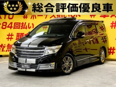 ELGRAND　エルグランド　ライダー黒本革シート マニュアルシート　【特別仕様車】【総合評価優良車】【車検2年付】【4WD】【サンルーフ】　❄️4WDで雪道や悪路でも安定した走行ができて安心❄️🌞開放的なツインサンルーフ🌞純正ＨＤＤナビ🗾ＤＶＤ📀Ｂｌｕｅｔｏｏｔｈ🎶📞フルセグＴＶ内蔵型📺走行中映像視聴可能👀ドライブレコーダー付きで安心走行🚗✨７人乗り黒本革シート＆2列目キャプテンシート・オットマン付き✨助手席オットマン付き💺／ＢＯＳＥサウンドシステム＆純正フリップダウンモニター搭載でエンタメ機能も抜群📣お子様も大喜び🤗前席パワーシート＆前席シートヒーター＆運転席メモリーシートなど装備多数🔥🌜TOKYO店専用HPにて更新中❗ carlifegroup.tokyo.jpで検索🕵️‍♂️🌛《1年保証付》