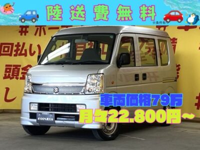 EVERY エブリィ　PU　ハイルーフ　✨ワゴンフェイス🤗配送業者さん必見の軽バン🚚🛞　🚗事業用ナンバー登録可能🌛　🔥大人気グレードのハイルーフ！お荷物たくさん積めます！🔥安心安全ドライブレコーダー搭載車🌈高速時に便利ETC付✨純正チューナー（FM、AMラジオ）🎵　ヘッドライトの角度が調整できるヘッドライトレベライザー機能付きで昼夜問わず大活躍間違いなし🌞　配送業者には欠かせられないお仕事の相棒にピッタリ(｀・ω・´)✨パワステ🛞　TOKYO店専用HPにて更新中❗ carlifegroup.tokyo.jpで検索🕵️‍♂️🌛《1年保証付》