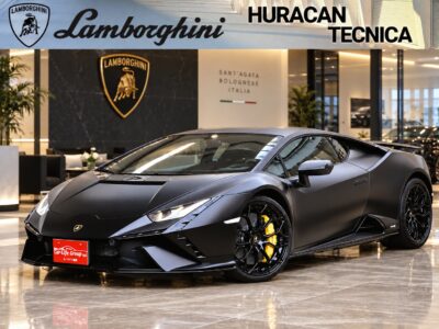 Lamborghini Huracan　ウラカン　テクニカ　【4WD】【ワンオーナー車】🎉オリジナルオプションカラー🎉マッドブラックやイエローカーボンブレーキキャリパー・リアボンネットビジブルカーボン等・メーカーオプション総額６００万以上⚡一度は憧れるスーパースポーツカー🚗５２００ｃｃのⅤ１０エンジン⚡６５０馬力のハイパワーエンジン🔥0-100ｋｍ/ｈ加速３．２秒😲最高速度３２５ｋｍ/ｈ🎉ピュアなドライビング・エクスペリエンスと普段使いの操作性を兼ね備えた１台✨😲ガラス・ボディ全面プロテクション加工済み🪟メーカー保証継承可能💎