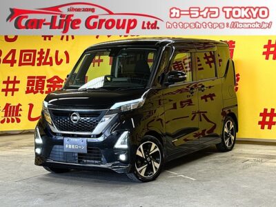 ROOX　ルークス　ハイウェイスターG ターボ プロパイロットエディション　🎉日産先進運転支援システムのプロパイロット機能付✨高速道路で楽々運転🎉両側パワースライドドア🚪＆ハンズフリーオートスライドドア🚪機能片足簡単開閉✨乗降り楽々🎶全周囲カメラ確認・アラウンドビューモニター📹安全装備もＯＫ！🎶狭い場所でも楽々駐車🚗🌈純正９インチＳＤナビ🗾ＤＶＤ📀地デジフルセグＴＶ📺Ｂｌｕｅｔｏｏｔｈ🎶📱📞照明関係も全てお任せ😲オールＬＥＤヘッドライト＆ＬＥＤフォグランプ機能💡月々３万円台～ＯＫ🌈車検２年付🎉🌈TOKYO店専用HPにて更新中❗ carlifegroup.tokyo.jpで検索🕵️‍♂️🌛《1年保証》