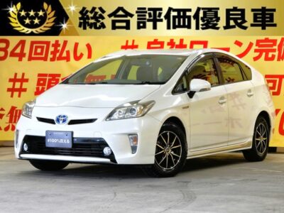 PRIUS　プリウス　S マイコーデ【後期型】【ワンオーナー車】【特別仕様車】【総合評価優良車】💎純正オプションサイドドアガーニッシュ＆リアバンパーステップガード＆ブラウン系レザーシート装着済😮アルパイン１１インチディスプレイオーディオ🎶Ｂｌｕｅｔｏｏｔｈ📱🎶📞ＨＤＭＩ📀ＡｐｐｌｅＣａｒＰｌａｙ＆ＡｎｄｒｏｉｄＡｕｔｏ対応🗾燃費性能抜群のハイブリッドセダン・ＪＣ０８モード燃費３０．４ｋｍ／Ｌ🌿🌈高速走行はクルーズコントロール機能にお任せ・楽々運転🎉ＬＥＤヘッドライト＆フォグランプで夜間の視野性も抜群💡🌈車検２年付🌈TOKYO店専用HPにて更新中❗ carlifegroup.tokyo.jpで検索🕵️‍♂️🌛《1年保証》