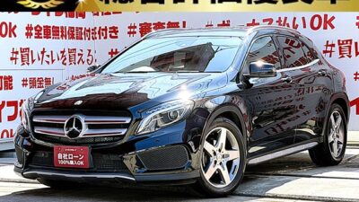 MERCEDES BENZ メルセデス・ベンツ　GLA180 スポーツ【総合評価優良車】💎レーダーセーフティーＰＫＧ搭載車💎人気欧州車・コンパクトＳＵＶ・直４ターボエンジン🔥純正ＨＤＤナビ🗾ＤＶＤ📀Ｂｌｕｅｔｏｏｔｈ🎶📱📞フルセグＴＶ内臓型📺パドルシフト機能付きで機敏なスポーツマチック走行も可能👐ディストロニックプラスで快適高速追尾走行🚗✨安心運転支援装備充実💡楽々電動パワーゲート装備🔘🌈車検２年付🌈🚗福岡店専用HPでも在庫確認可能‼✨ 【carlifegroup.fukuoka.jp/】で検索🕵️‍♂️