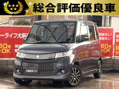 パレットSW　リミテッドll【総合評価優良車】　両側パワースライドアだから乗り降りラクチン🙆‍♀️✌️　月々お求めやすい価格でお乗りいただける軽自動車🚗　助手席座面下に収納スペースがありお荷物たくさん載ります📦　🌜大阪店専用HPも要チェック❗carlifegroup.jp で検索🕵️‍♂️　Instagram・Twitter・TikTokも随時更新中❗❗🌛《1年保証付》