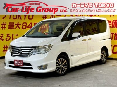 SERENA　セレナ　ハイウェイスター　S-HV　【後期型】【車検２年付】両側パワースライドドア＆ワンタッチボタン開閉式で乗り降り楽々😊👌エマージェンシーブレーキ＆車線逸脱警報装置付き😍👌前後ドライブレコーダー＆駐車時も安心バックカメラ付き👀後席はフリップダウン付でお子様も飽きません👩‍👧‍👦✨マルチセンターシートで様々なシートアレンジが楽しめます😆2列目3列目はシートバックテーブル付き✨純正HDDナビ🗾DVD💿Bluetooth🎶📞地デジフルセグTV📺LEDヘッドライト＆フォグランプで夜間の走行時も安心です💡🌛TOKYO店専用HPにて更新中❗ carlifegroup.tokyo.jpで検索🕵️‍♂️🌛《1年保証》