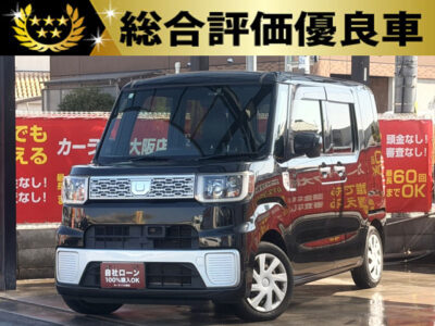ウェイク　L　SA　【総合評価優良車】　日常用途はもちろんレジャー用途まで多用途に使える新ジャンルの軽自動車✨　純正LEDヘッドライトで明るく長寿命💡　視界の良い車両で更にバックカメラやドライブレコーダー付きのため安心です🤗　室内高は軽自動車トップクラスで窮屈さを全く感じません🌏　左側パワースライドドア&ドア開口高が大きいためラクな姿勢で乗り込むことが可能です🤱　🌜大阪店専用HPも要チェック❗carlifegroup.jp で検索🕵️‍♂️　Instagram・Twitter・TikTokも随時更新中❗❗🌛《1年保証付》