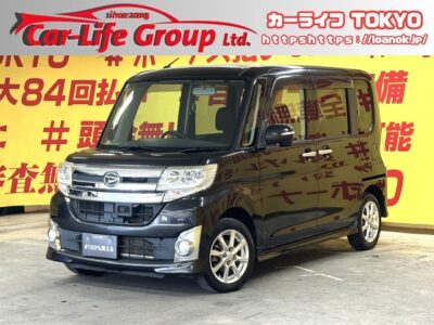 TANTO  CUSTOM 　タントカスタム　 X SA  　両側スライドドア＆左側ピラーレスパワースライドドアで乗り降り便利💎エクリプスメモリーナビ🗾フルセグTV📺DVD📀アイドリングストップ機能付き🍃楽々スマートエントリー＆プッシュスタートタイプ💎リアサイドシェード付・プライバシー・ＵＶカットもＯＫ🌞🌛TOKYO店専用HPにて更新中❗ carlifegroup.tokyo.jpで検索🕵️‍♂️🌛《1年保証》