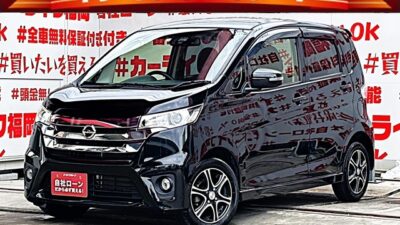 DAYZ デイズ ハイウェイスターX Vセレクション+SafetyⅡ【特別仕様車】 "シャープなフロントマスクを持つ日産の軽自動車✨月々1万円台~OK🔥パナソニックSDナビ🗾CD💿フルセグTV内蔵型📺走行中映像視聴可能👀バックカメラ付🎥狭い駐車場も簡単駐車👀衝突被害軽減ブレーキ付の安全装備搭載😊驚異の燃費・21.4km/L🍃小回りも抜群🛞オシャレなパネル式オートエアコン装備🌀🌈車検2年付🚗福岡店専用HPでも在庫確認可能‼✨ 【carlifegroup.fukuoka.jp/】で検索🕵️♂️